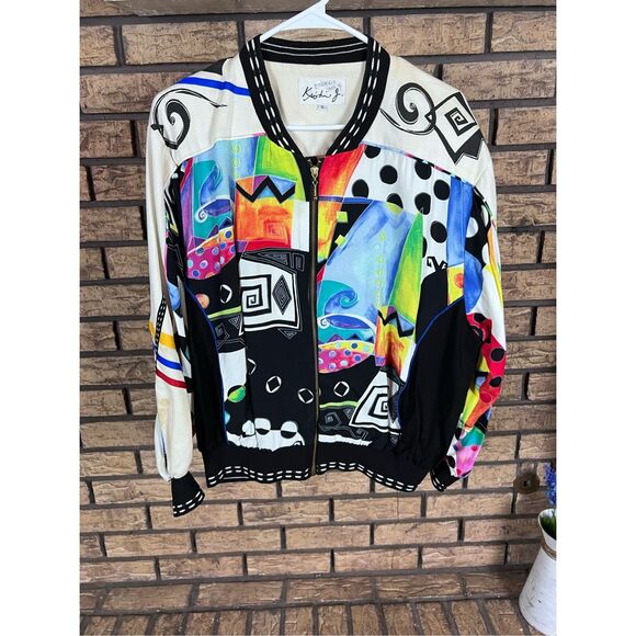 Kristen J diamond colorful jogger set size P - Picture 2 of 13